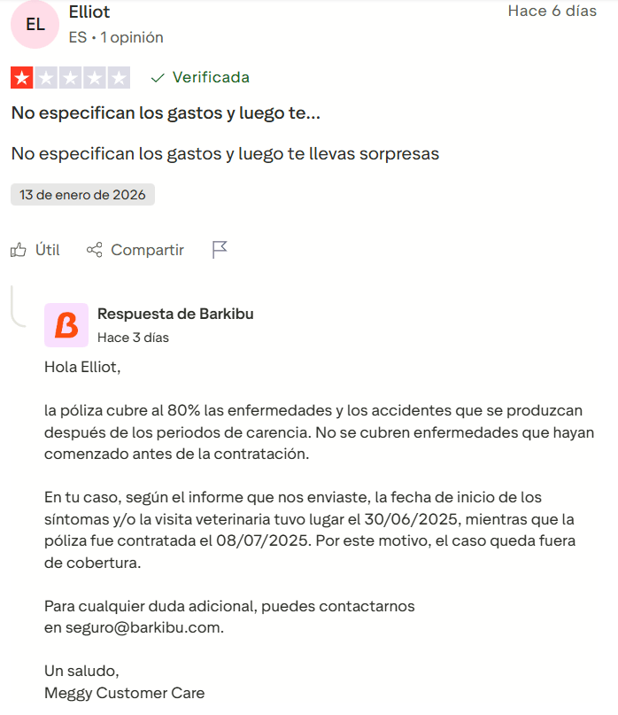 ▷ Barkibu opiniones en 2026: ¿es el mejor seguro para mascotas si vas a viajar con ellas? 12 Barkibu opiniones recientes negativas en Trustpilot