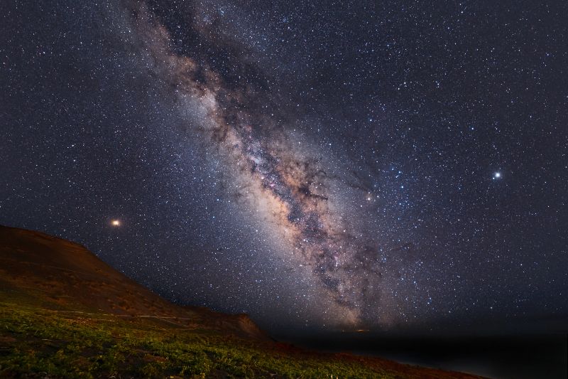 El cielo estrellado, una de las cosas que ver en La Palma más impresionantes
