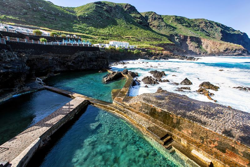 Piscinas de La Fajana, lo mejor que ver en Barlovento (La Palma) para darte un baño