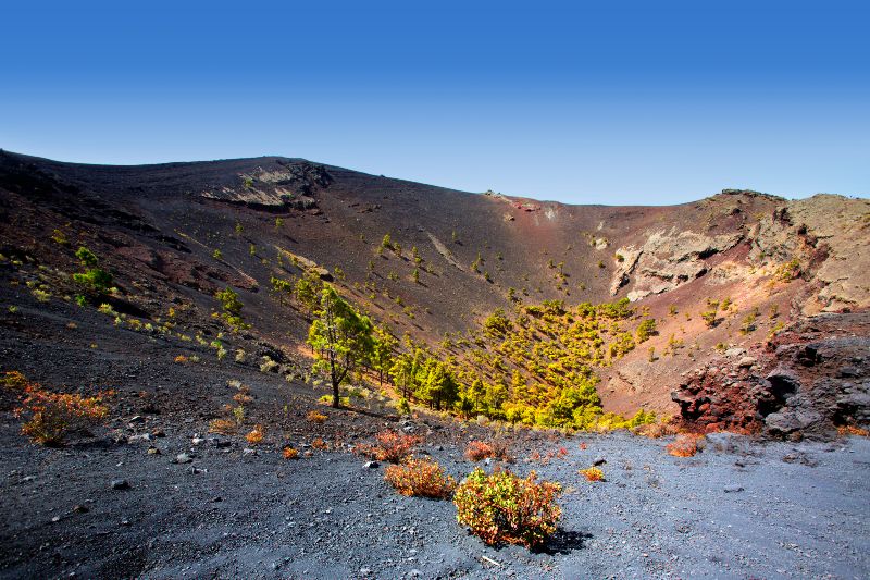 Volcán de San Antonio, un paisaje marciano que ver en La Palma