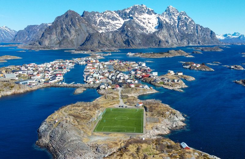 Dónde viajar en febrero por Europa: Islas Lofoten
