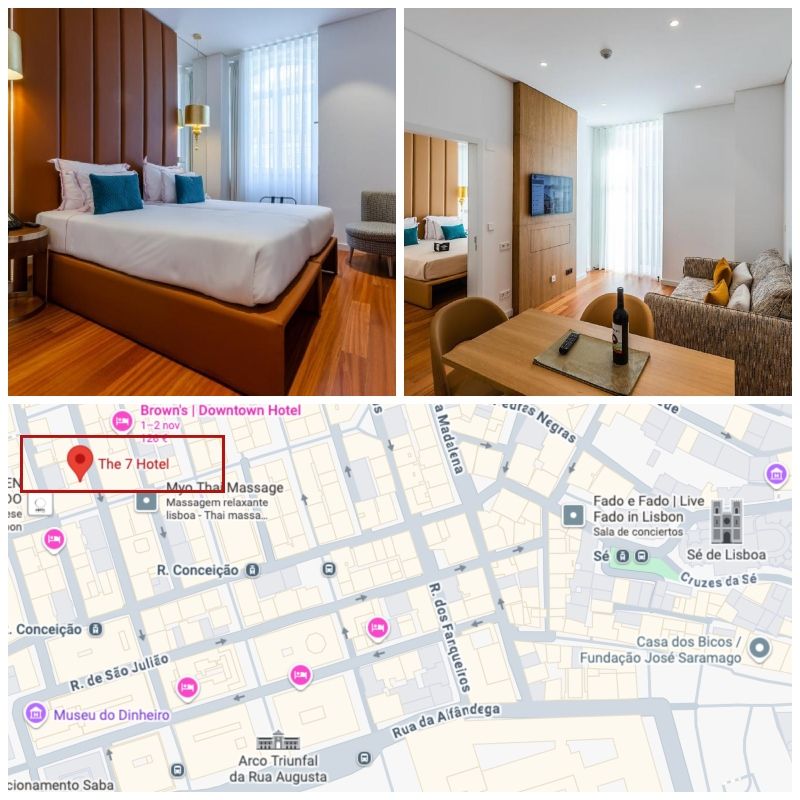 Dónde alojarse en Lisboa: The 7 Hotel