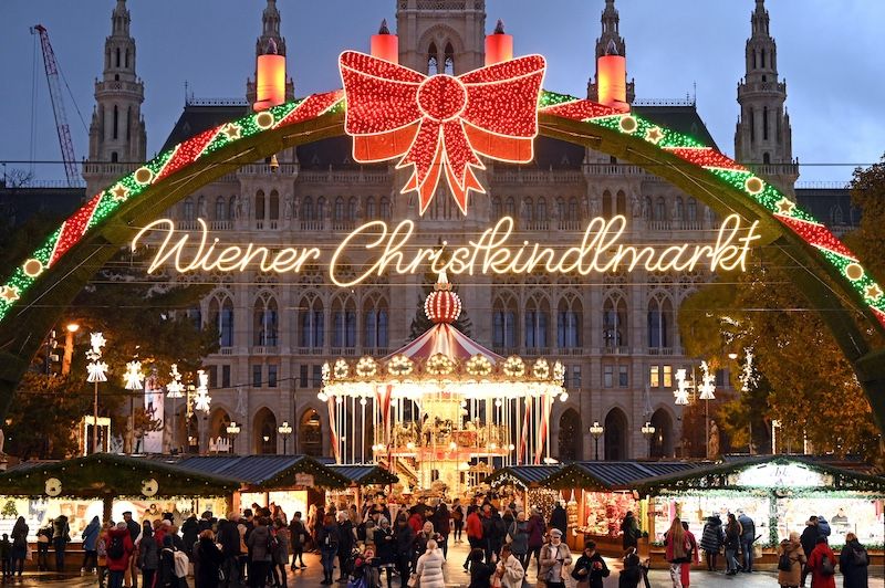 Mercado navideño Viena: Plaza del Ayuntamiento