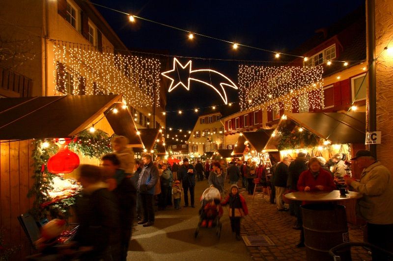 Pueblos de la Selva Negra en Navidad 