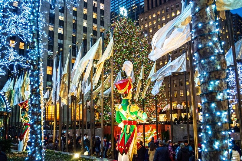 Qué hacer en Nueva York en Navidad: tour 'Holiday Markets & Christmas Lights'