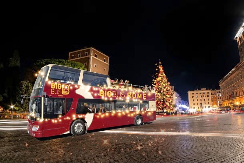 Qué hacer en Roma en Navidad: autobús navideño