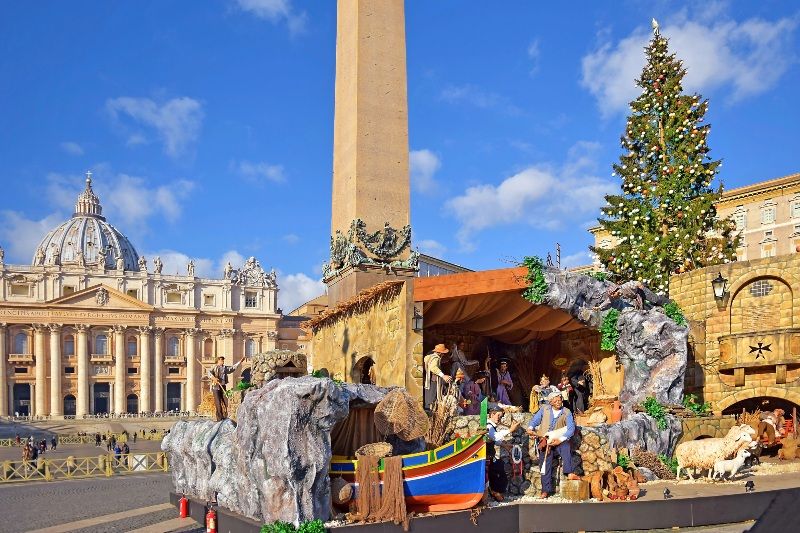 Qué ver en Roma en Navidad: belenes tradicionales 