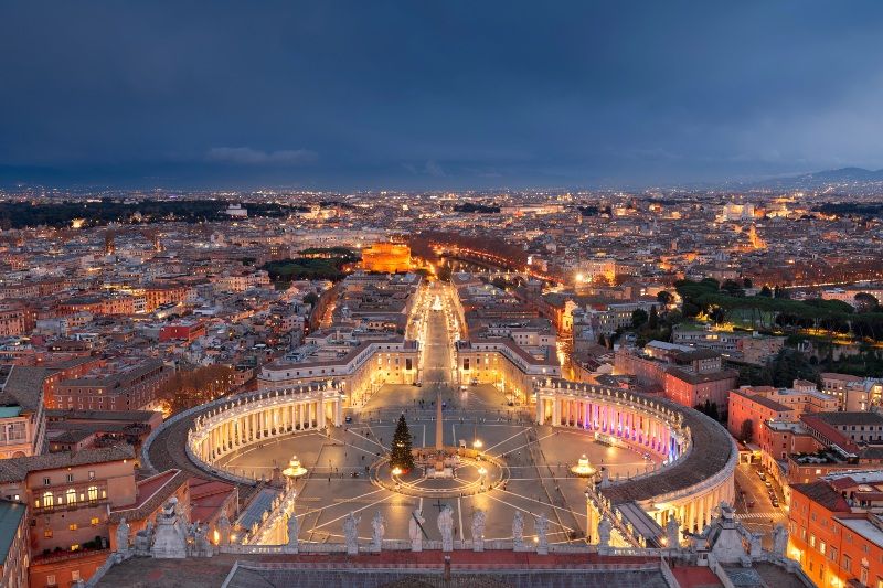 Roma en Navidad: Cuándo encienden las luces de Navidad en Roma 2025