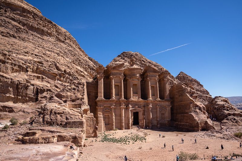 Dónde viajar en abril en Asia: Jordania (Petra)
