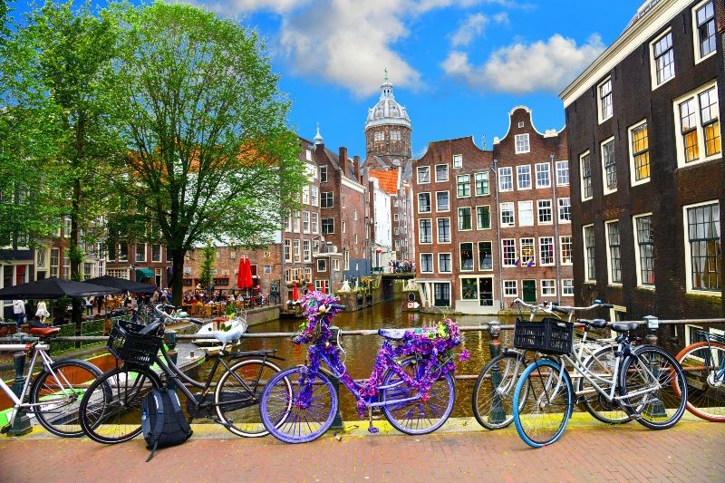 Dónde viajar en abril en España: Ámsterdam