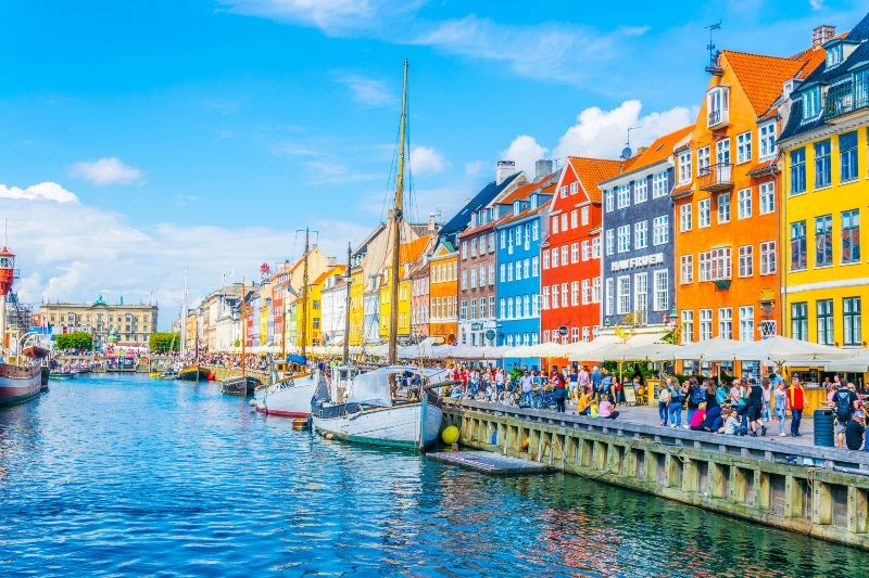 Dónde viajar en julio con niños: Copenhague