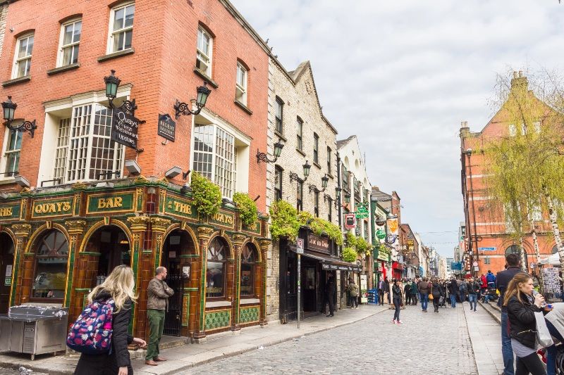 Dónde viajar en marzo con niños: Dublín