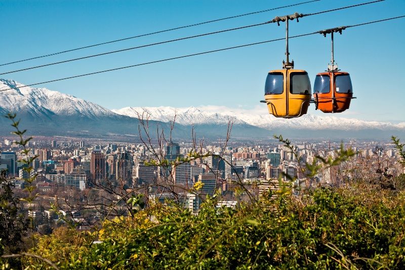 Dónde viajar en septiembre fuera de Europa: Santiago de Chile