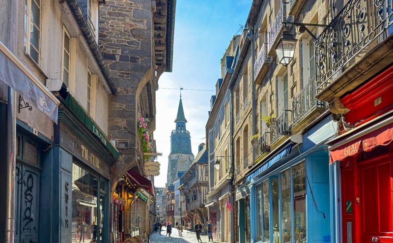 Pueblos bonitos de la Bretaña Francesa: Dinan