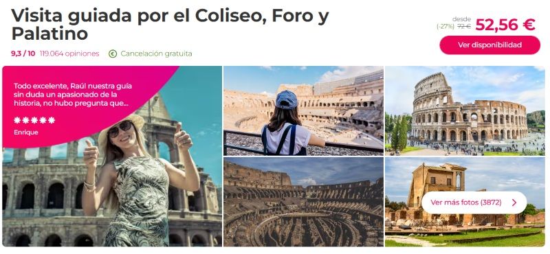 ▷ Descuento Civitatis Black Friday 2025 ⚠️ Del 10% al 40% de ahorro en MUCHAS actividades (SIN código) 2 Cómo identificar los descuentos en Civitatis