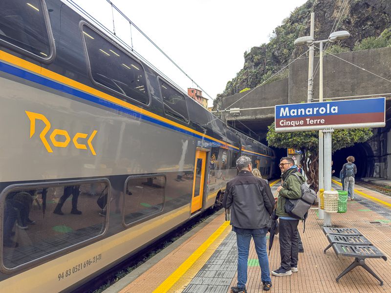 Cómo llegar a Manarola en tren: estación de trenes