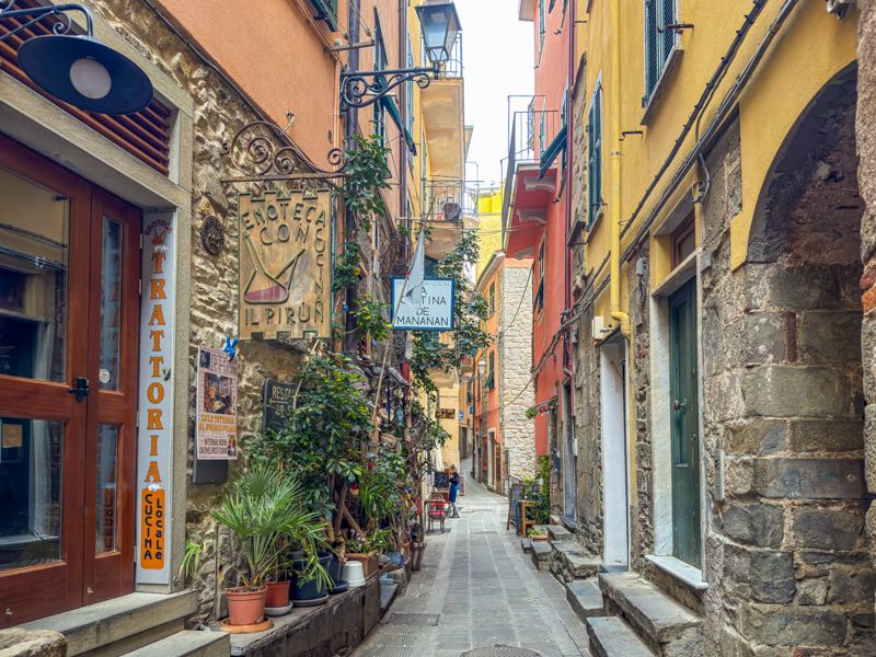 Qué ver en Corniglia: Via Fieschi