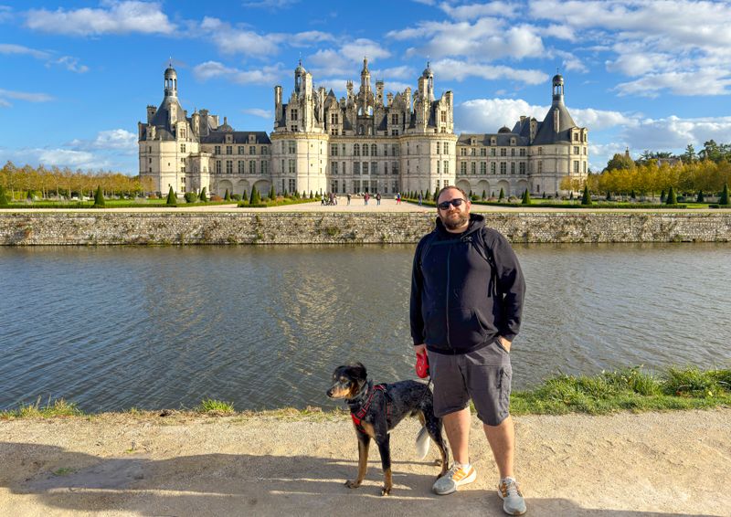 Viajar al Valle del Loira con perro