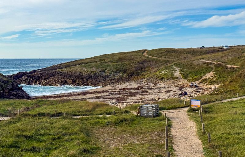 Qué ver en la Bretaña francesa: Cote Savage en la península de Quiberon