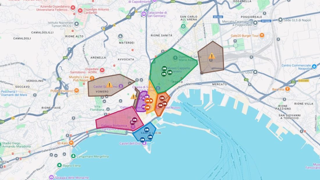 ▷ Dónde alojarse en Nápoles: MEJORES zonas, barrios a evitar y hoteles recomendados (con ubicación exacta)