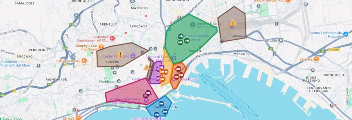 ▷ Dónde alojarse en Nápoles: MEJORES zonas, hoteles recomendados y barrios a evitar (con ubicación exacta)