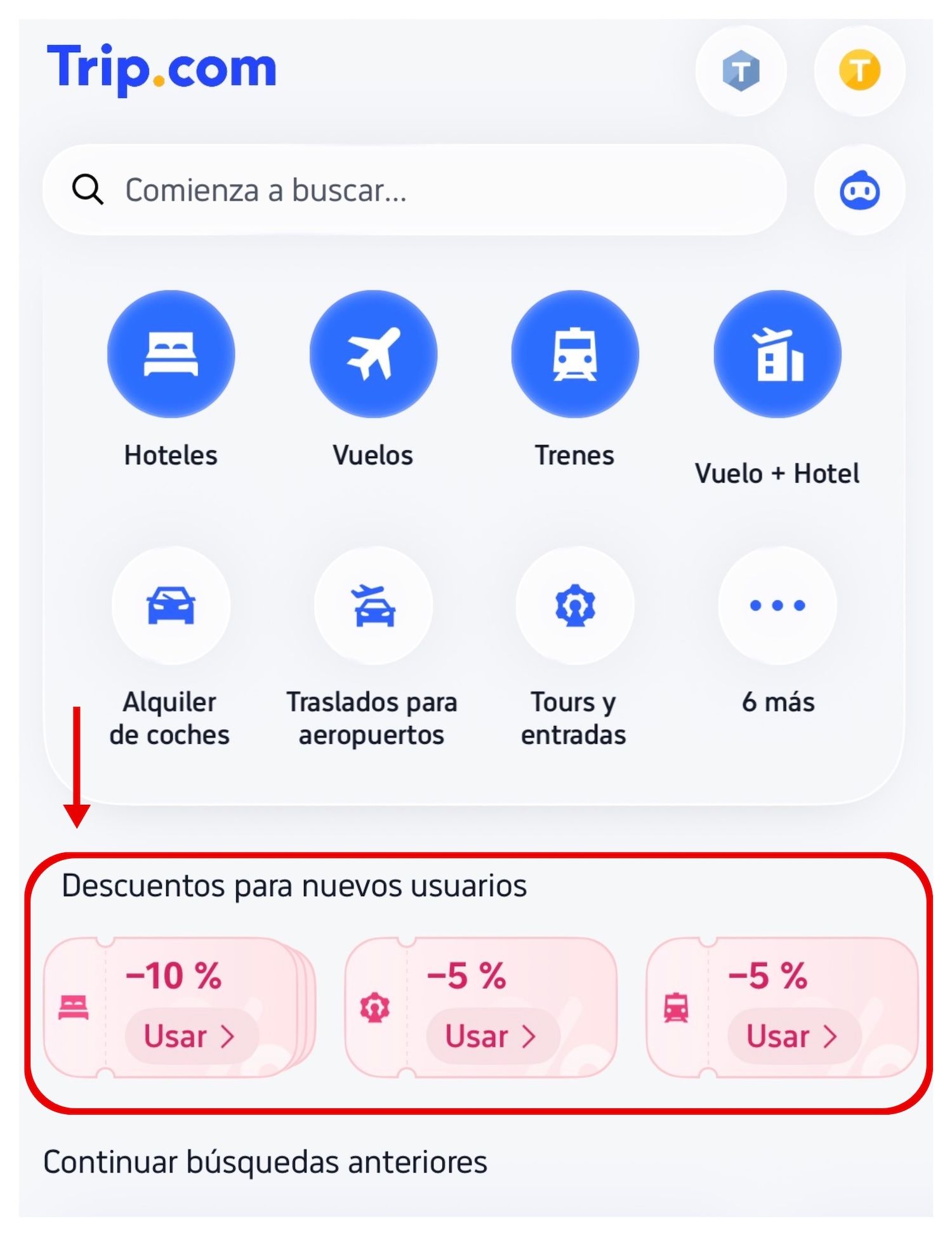 ▷ Descuento Trip del 5% al 70% ⚠️ Todos los códigos de descuento Trip activos AQUÍ 11 Código promocional Trip.com para nuevos usuarios