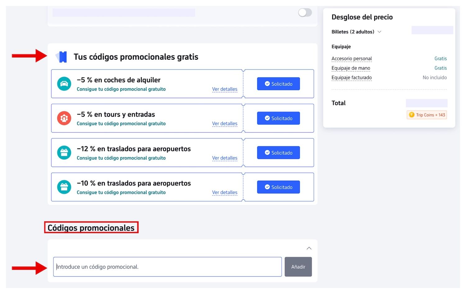 ▷ Descuento Trip del 5% al 70% ⚠️ Todos los códigos de descuento Trip activos AQUÍ 12 Descuento Trip: Código promocional Trip.com