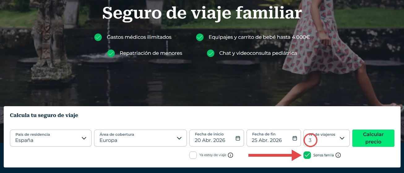 ▷ Descuento Heymondo junio 2026 ⚠️ Consigue del 5% al 45% de ahorro en tu seguro de viaje (verificado y sin código) 2 Descuento Heymondo familias 20%: cómo conseguirlo sin código descuento Heymondo