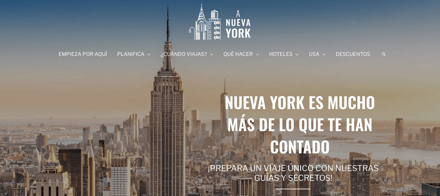 ▷ Los 10 mejores blogs de viajes: ranking 2026 5 Los MEJORES blogs de viajes: A Nueva York