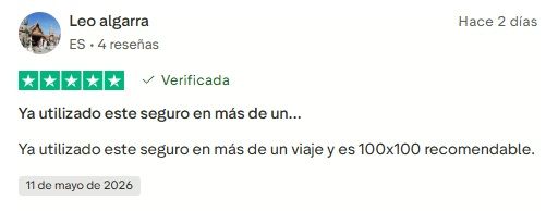 ▷ Chapka Seguros opiniones 2026 ⚠️ Reviews REALES sobre este seguro de viaje + nuestra opinión 4 Chapka Seguros opiniones en Trustpilot