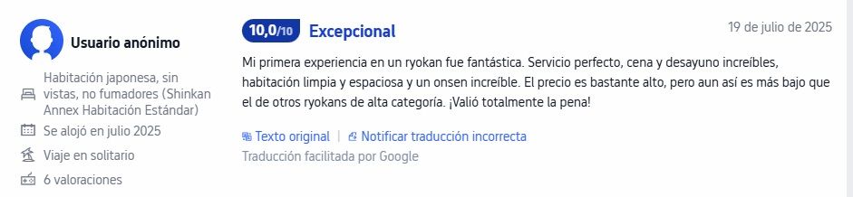 Opiniones Iwaso Ryokan en Trip