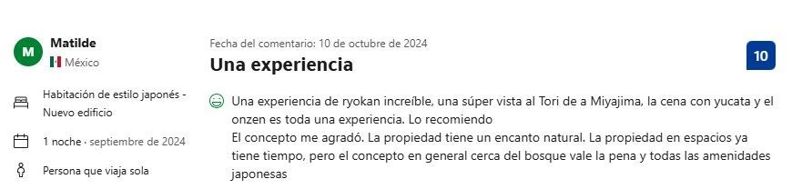 Opiniones Ryokan Iwaso en Miyajima