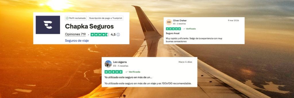 ▷ Chapka Seguros opiniones 2026 ⚠️ Reviews REALES sobre este seguro de viaje + nuestra opinión 1 Chapka Seguros opiniones 2026
