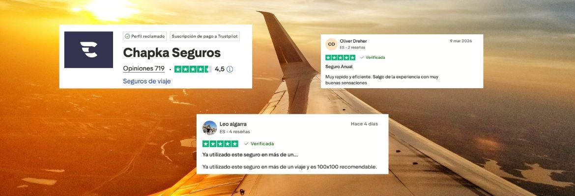 ▷ Chapka Seguros opiniones 2026 ⚠️ Reviews REALES sobre este seguro de viaje + nuestra opinión