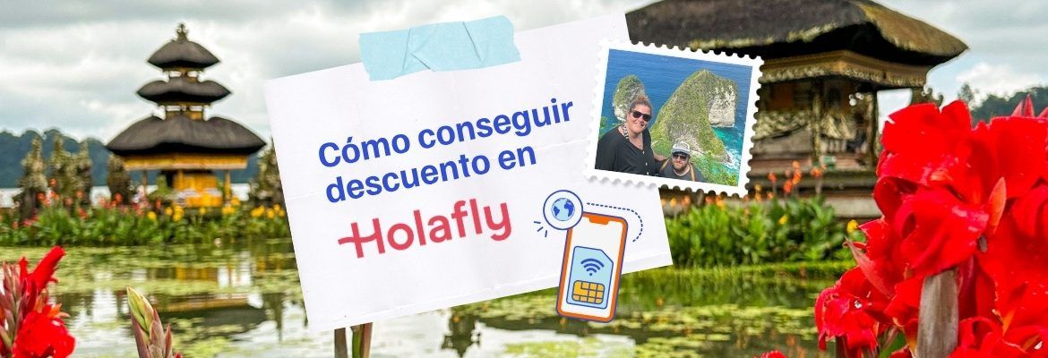 ▷ Descuento Holafly Junio 2026: código COMIVIAJEROS para ahorrar un 5% en tu eSIM y del 10% al 32% en Holafly Plans
