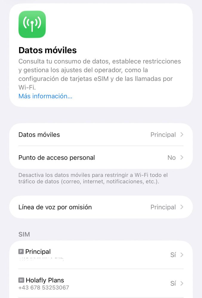 ▷ Descuento Holafly Junio 2026: código COMIVIAJEROS para ahorrar un 5% en tu eSIM y del 10% al 32% en Holafly Plans 4 Descuento Holafly: Cómo activar la tarjeta eSIM en Iphone o Android