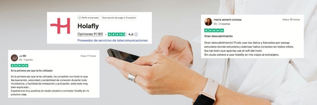 ▷ Holafly opiniones en 2026: ¿merece la pena esta eSIM para viajar? ⚠️ Nuestra experiencia personal 5 Holafly opiniones en 2026: Merece la pena esta eSIM para viajar