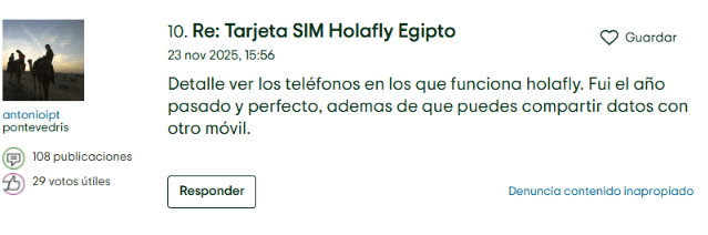 ▷ Holafly opiniones en 2026: ¿merece la pena esta eSIM para viajar? ⚠️ Nuestra experiencia personal 10 Opiniones Holafly Tripadvisor (Holafly Egipto opiniones)