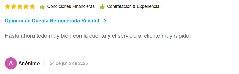▷ Revolut opiniones en 2026 ⚠️ ¿Es la mejor tarjeta para viajar? 41 Revolut opiniones positivas cuenta remunerada