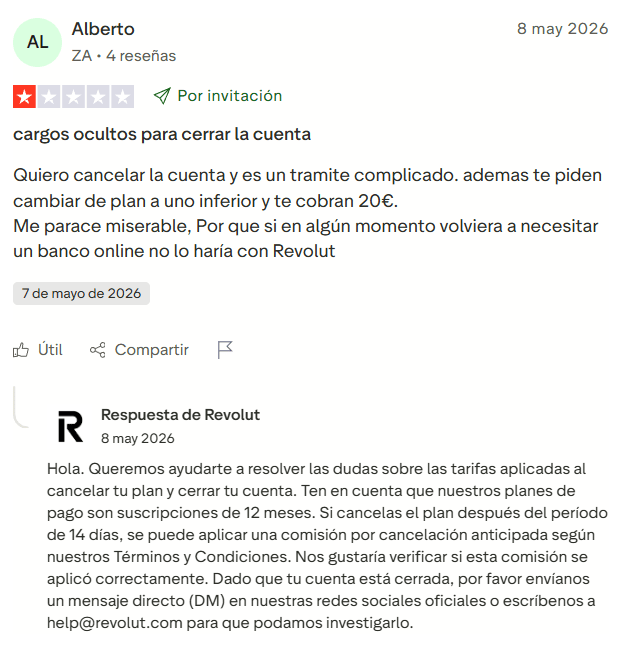 ▷ Revolut opiniones en 2026 ⚠️ ¿Es la mejor tarjeta para viajar? 12 Opiniones Revolut negativas en 2026
