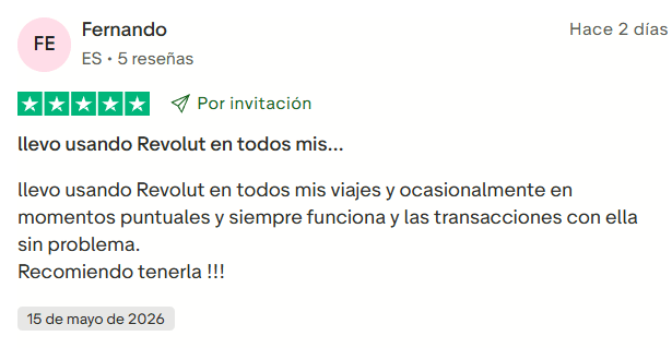 ▷ Revolut opiniones en 2026 ⚠️ ¿Es la mejor tarjeta para viajar? 6 Tarjeta Revolut: opinión positiva en 2026
