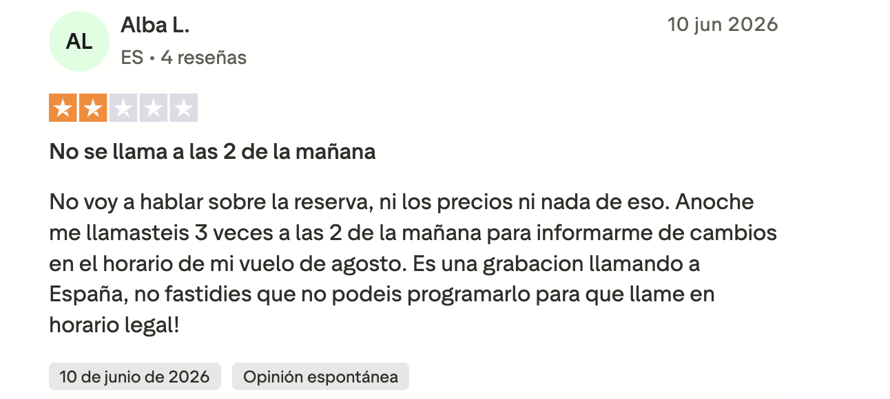 ▷ Trip opiniones 2026: ¿Merece la pena esta web para reservar vuelos, trenes, alojamientos y actividades? ⚠️ Nuestra experiencia real 13 Trip opiniones: opiniones de Trip.com negativas en Trustpilot