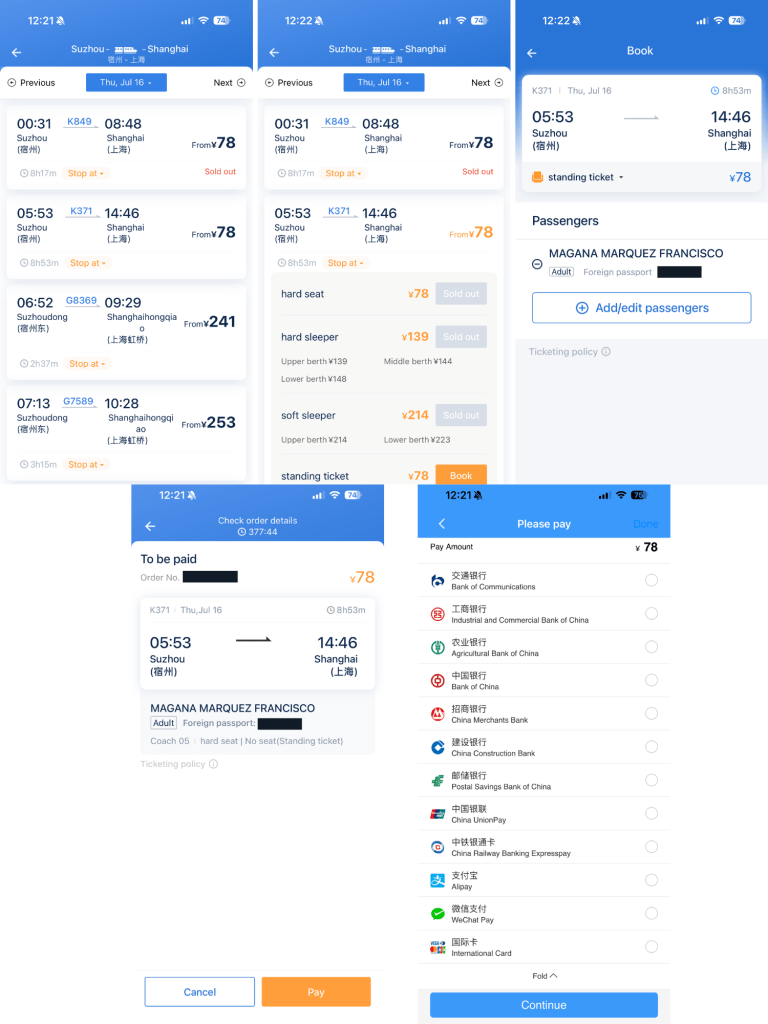 ▷ Cómo moverse por China: guía COMPLETA sobre el transporte en China + apps + consejos 14 Cómo moverse por China: comprar en 12306